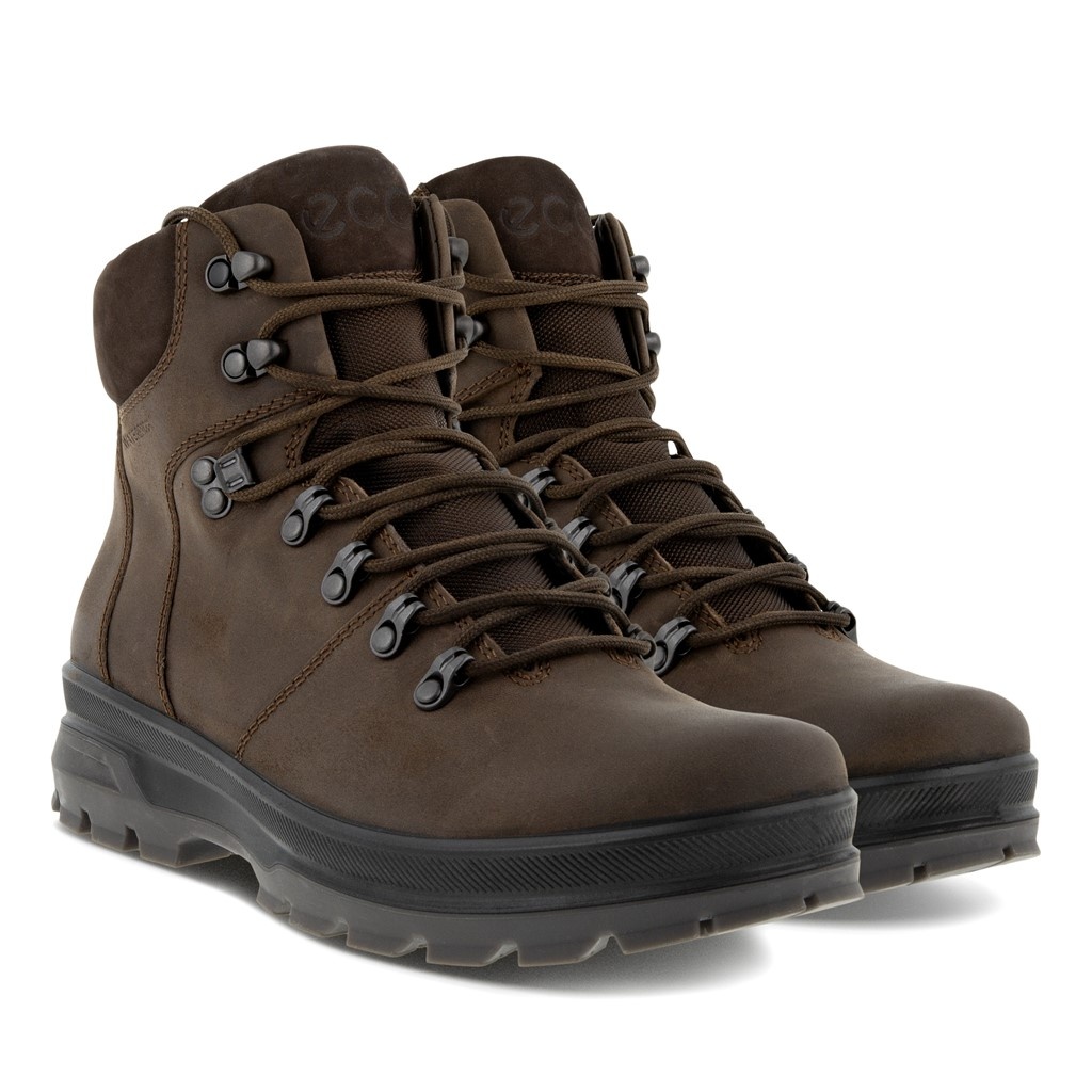 ECCO WinterWanderschuhe Rugged Track Ankle Boot braun Herren online